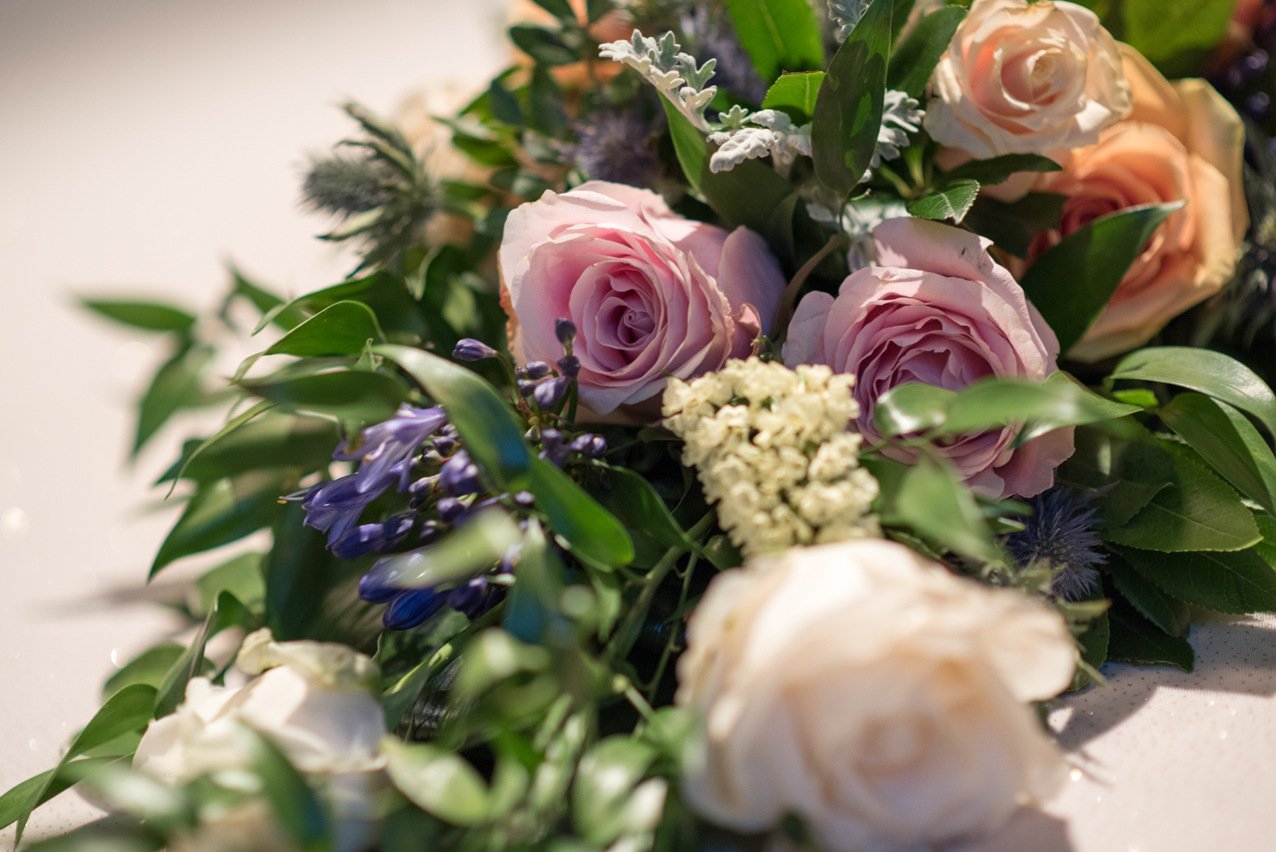 Floral στολισμός πολιτικού γάμου και δεξίωσης στο Porto Palace.