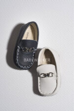 BS.3006 ΔΕΡΜΑΤΙΝΟ LOAFER ΜΕ ΑΓΚΡΑΦΑ