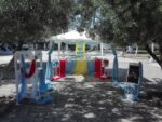 Στολισμός βάπτισης για αγόρι με θέμα Λούνα Παρκ.