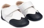 Δίχρωμο  Brogues Μονή Μπαρέτα Χρατς MI1117 Λευκό Μπλε