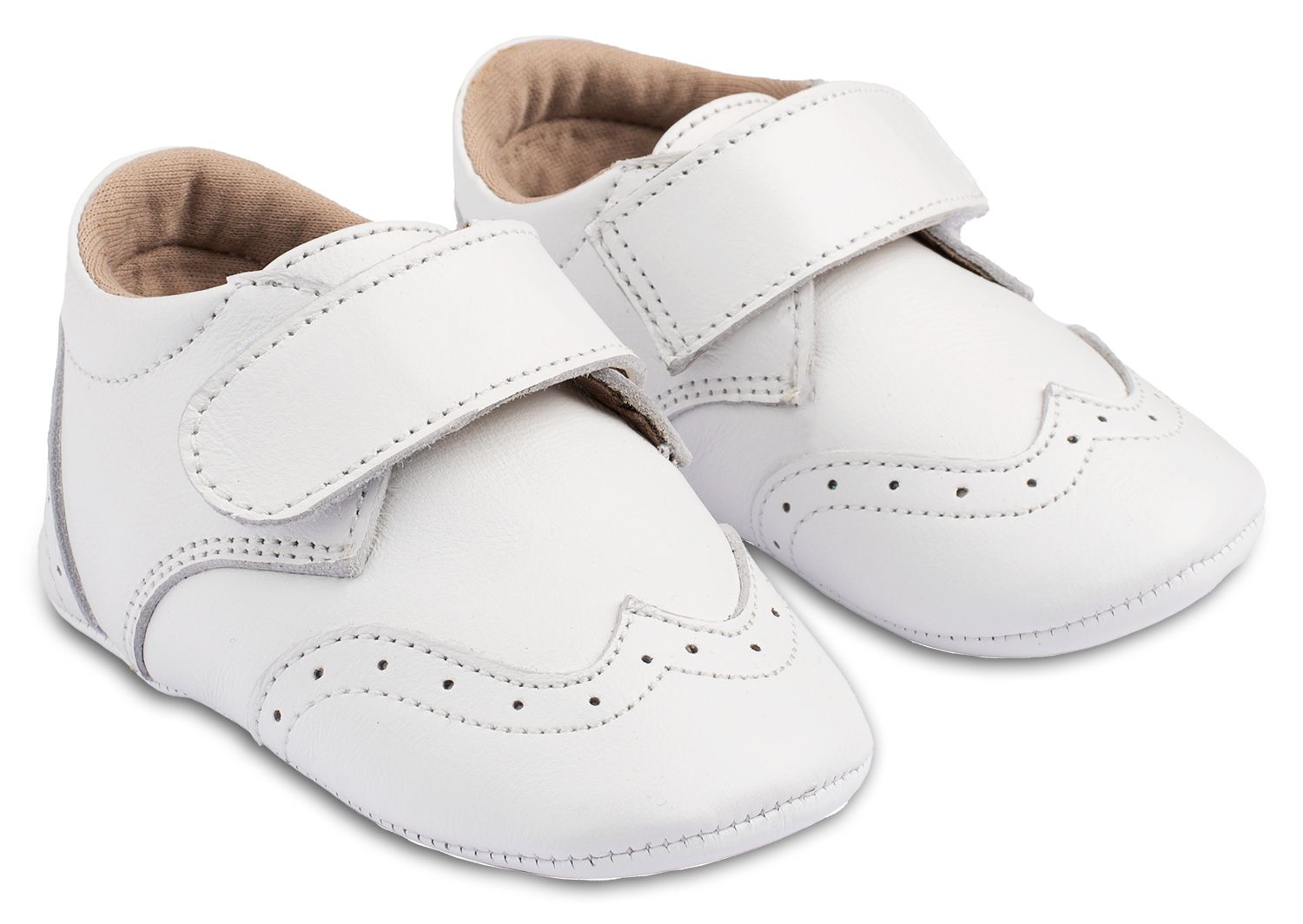 Brogues Μονή Μπαρέτα Χρατς MI1115 Λευκό